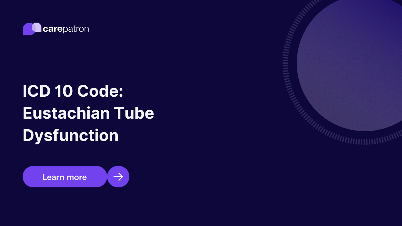 Eustachian Tube Dysfunction