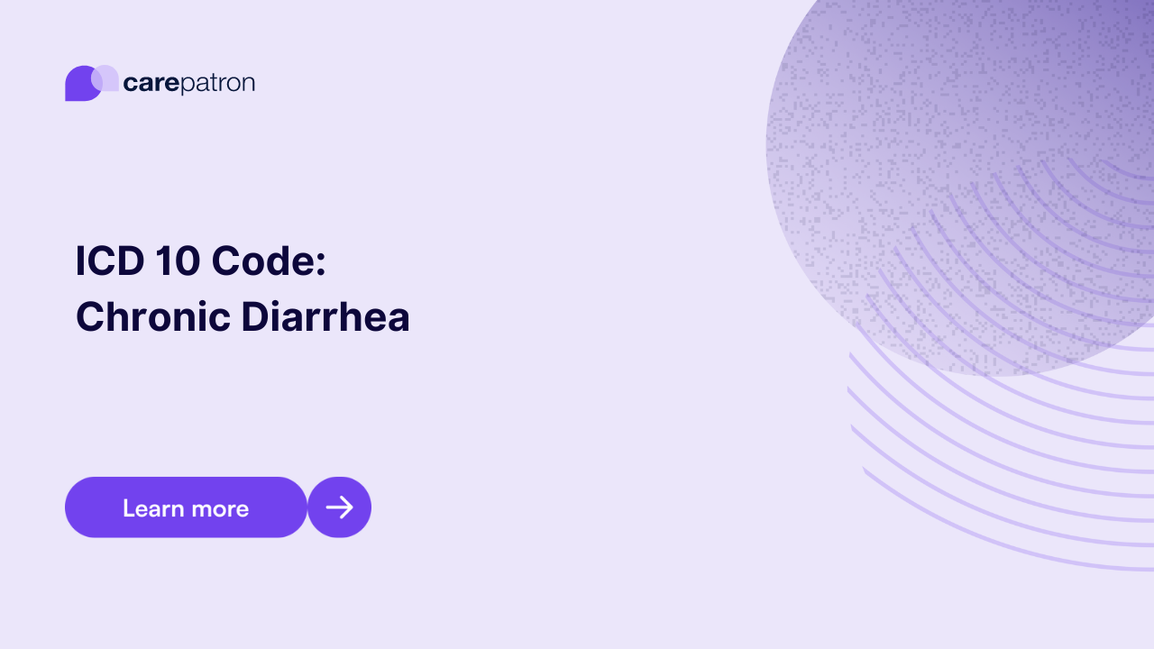 Chronic Diarrhea ICD-10-CM Codes