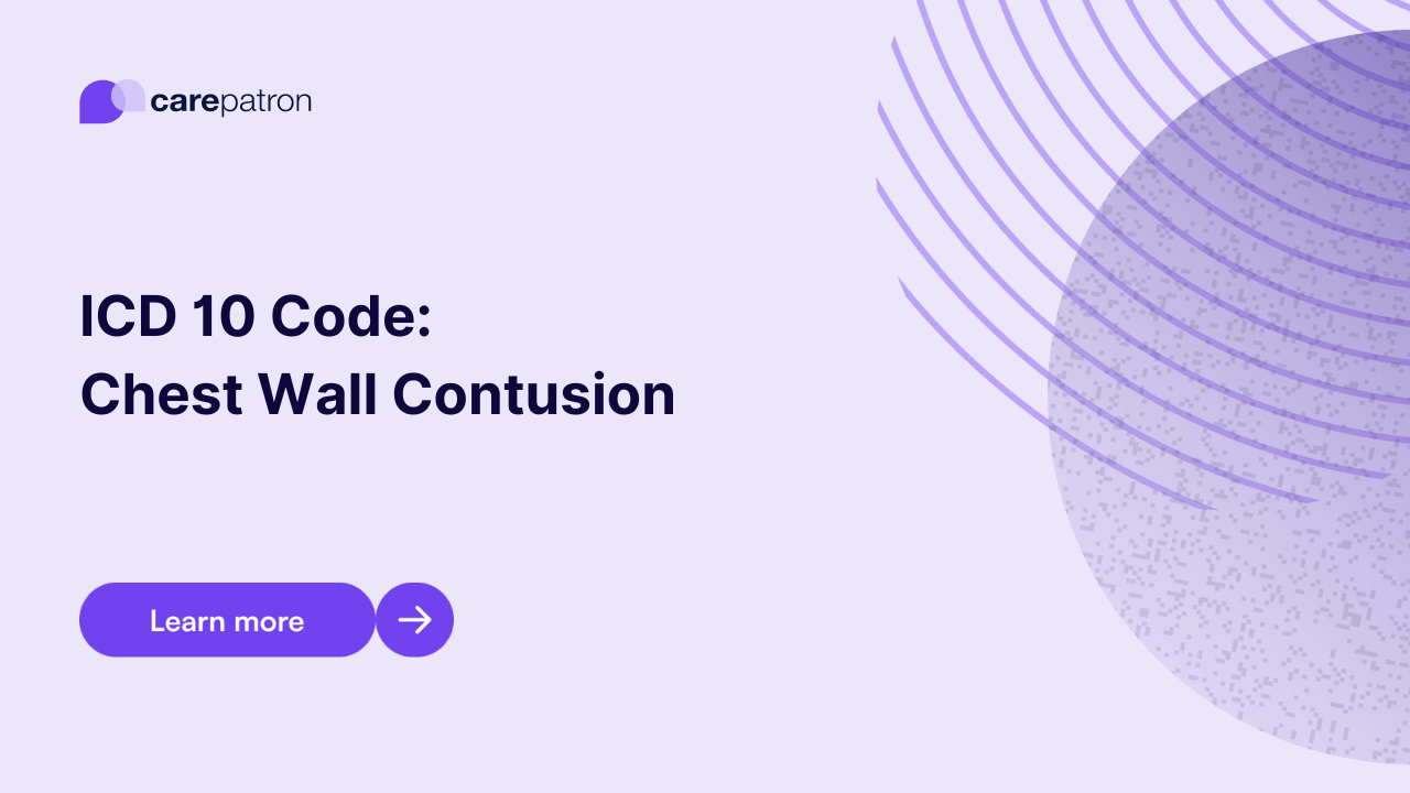 Chest Wall Contusion ICD-10-CM Codes
