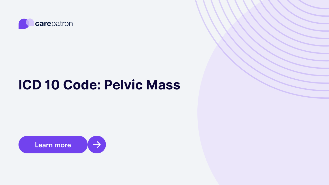 Pelvic Mass ICD-10-CM Codes