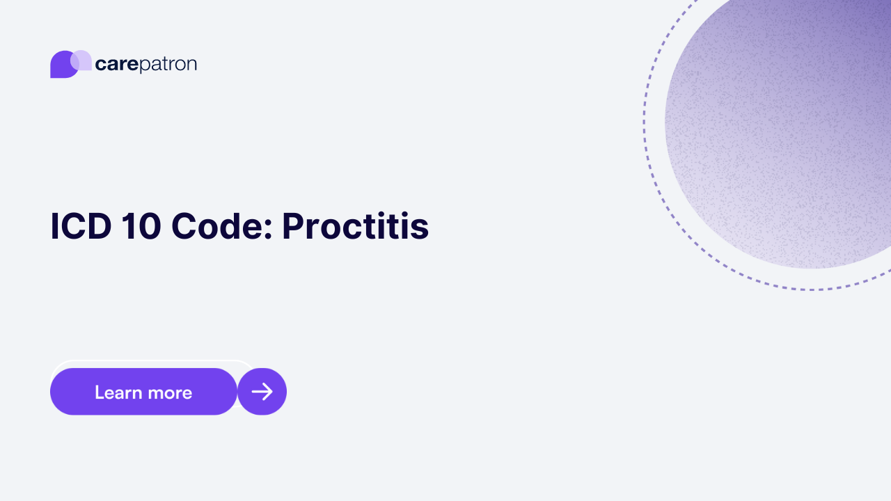Proctitis ICD-10-CM Codes