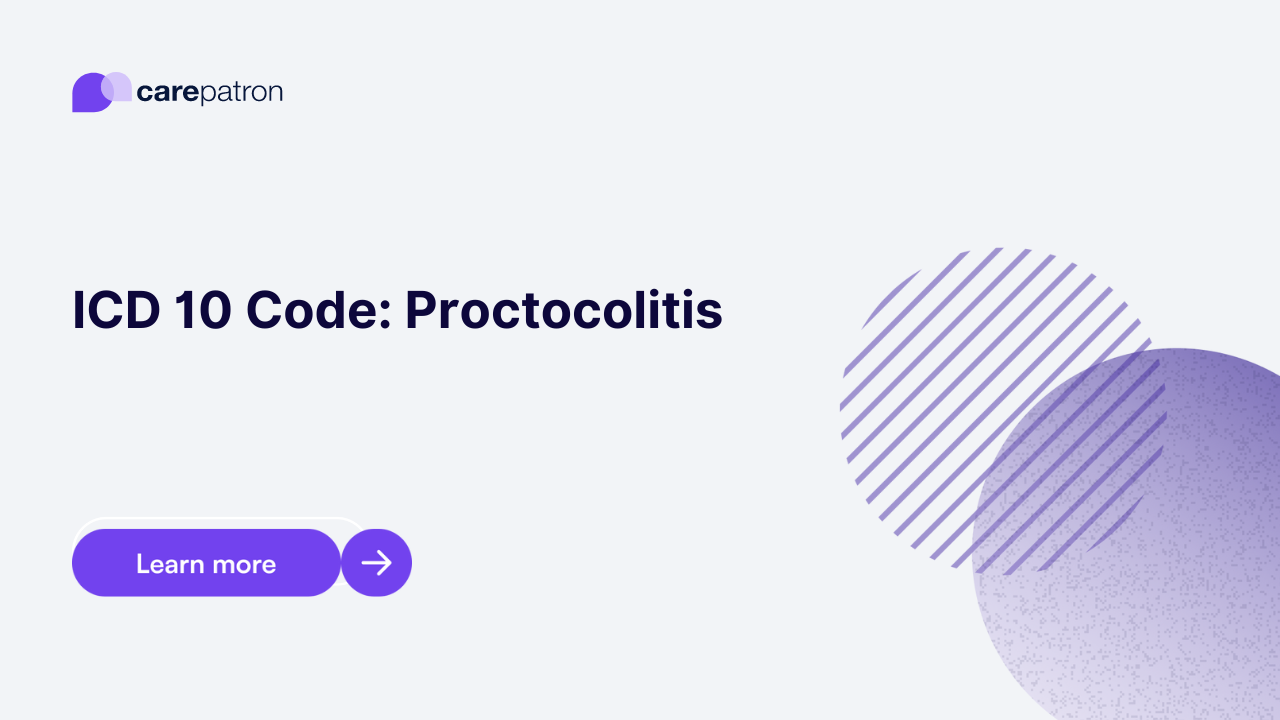 Proctocolitis ICD-10-CM Codes