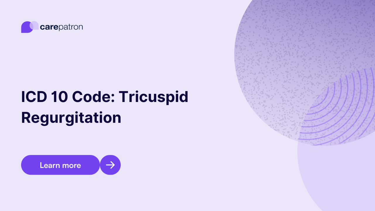 Tricuspid Regurgitation ICD-10-CM Codes