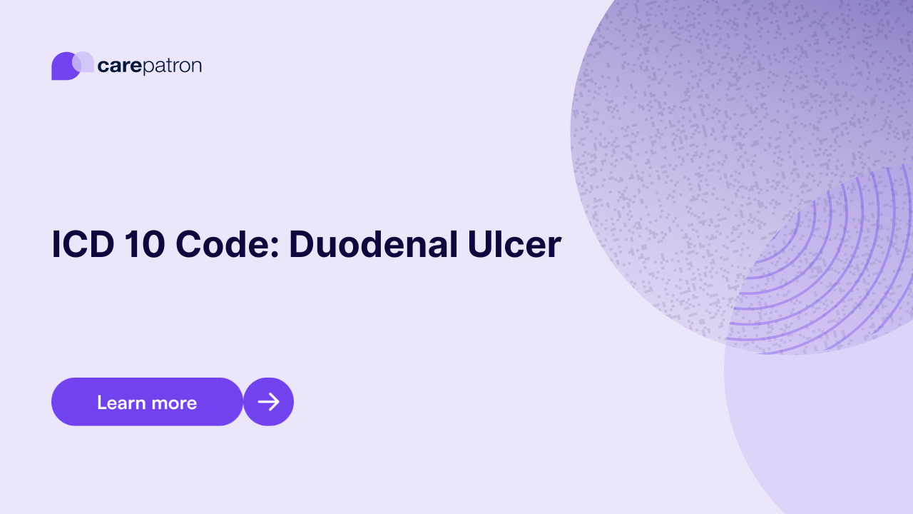 Duodenal Ulcer ICD-10-CM Codes