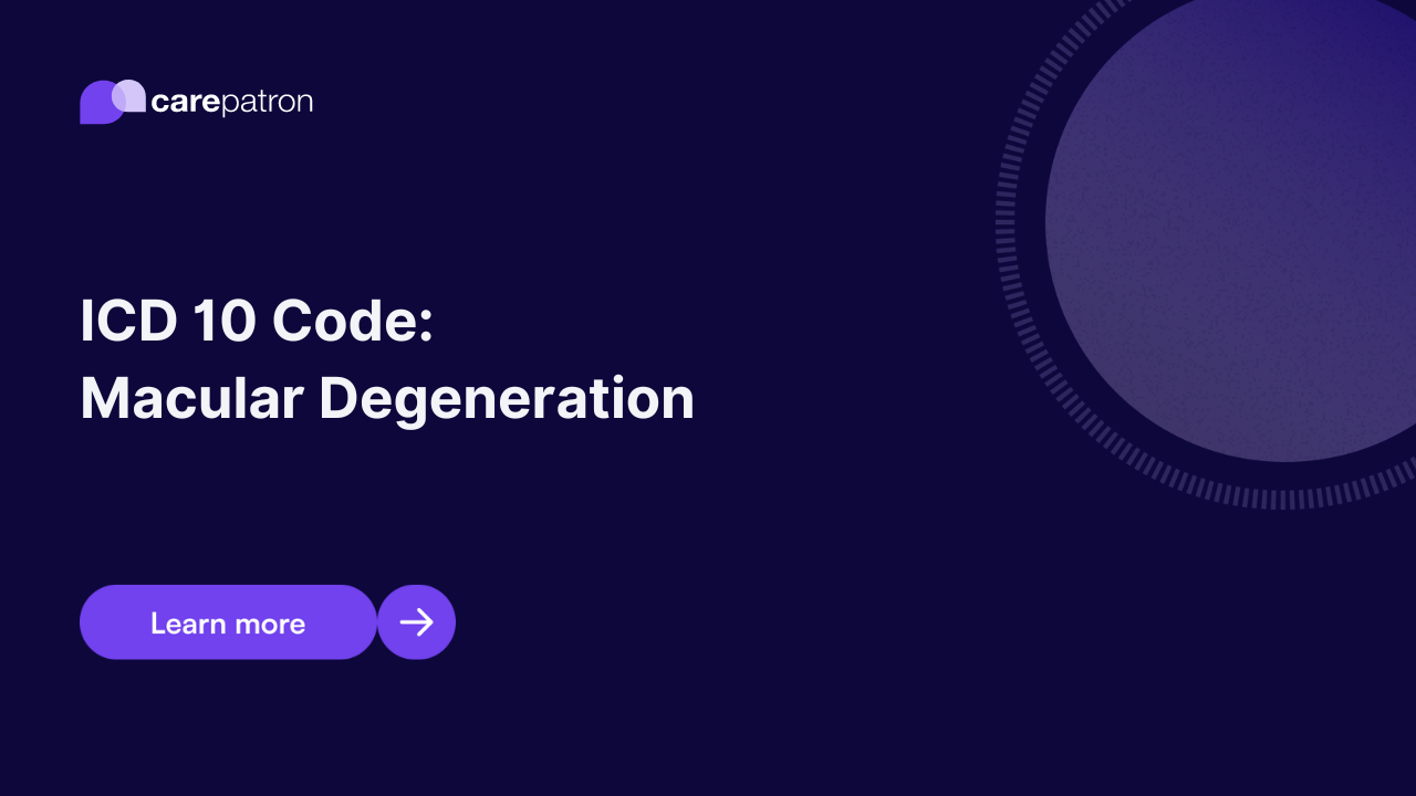 Macular Degeneration ICD-10-CM Codes