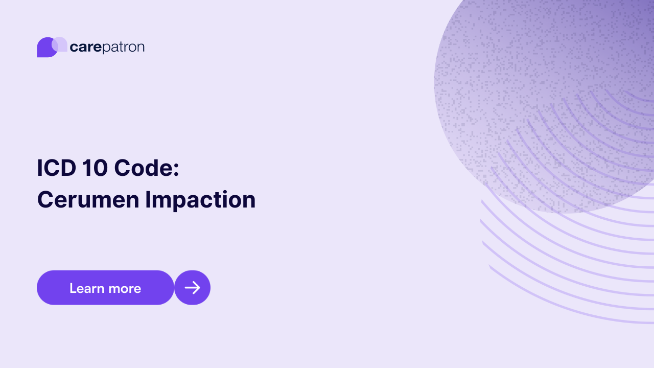 Cerumen Impaction ICD-10-CM Codes