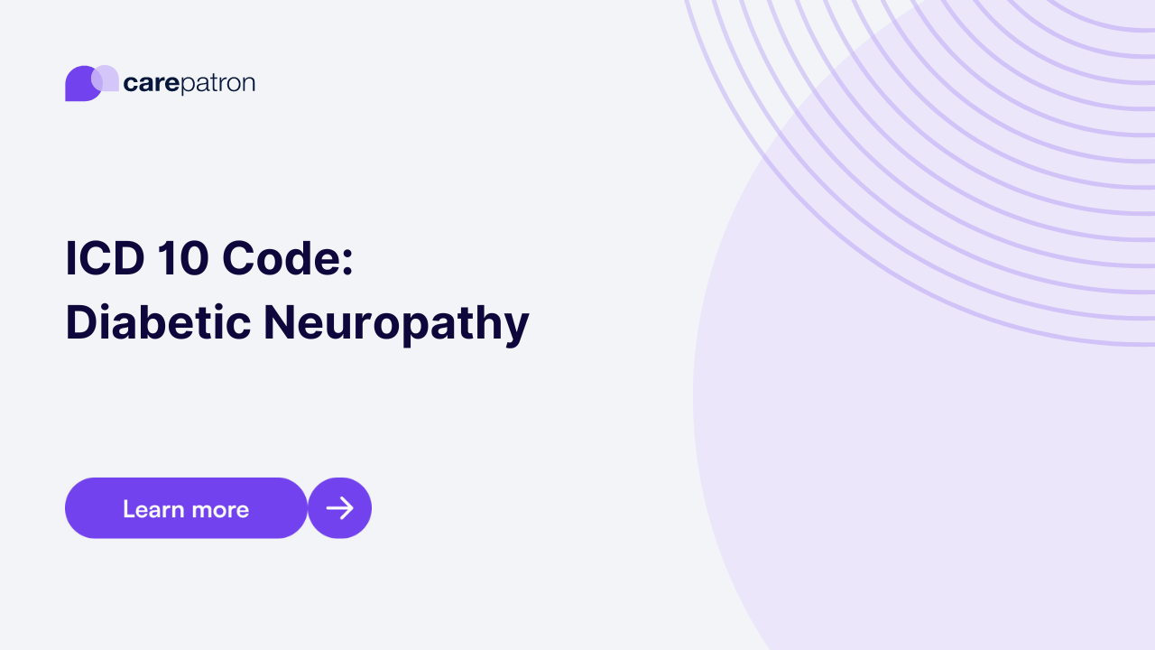 Diabetic Neuropathy ICD-10-CM Codes