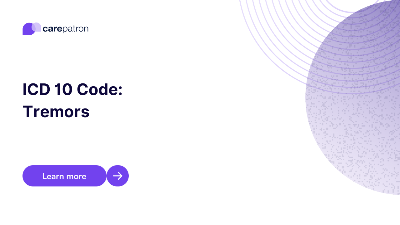 Tremors ICD-10-CM Codes