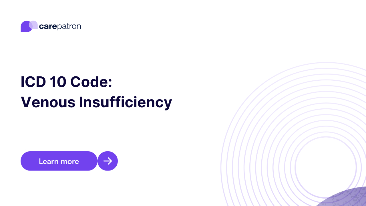 Venous Insufficiency ICD-10-CM Codes