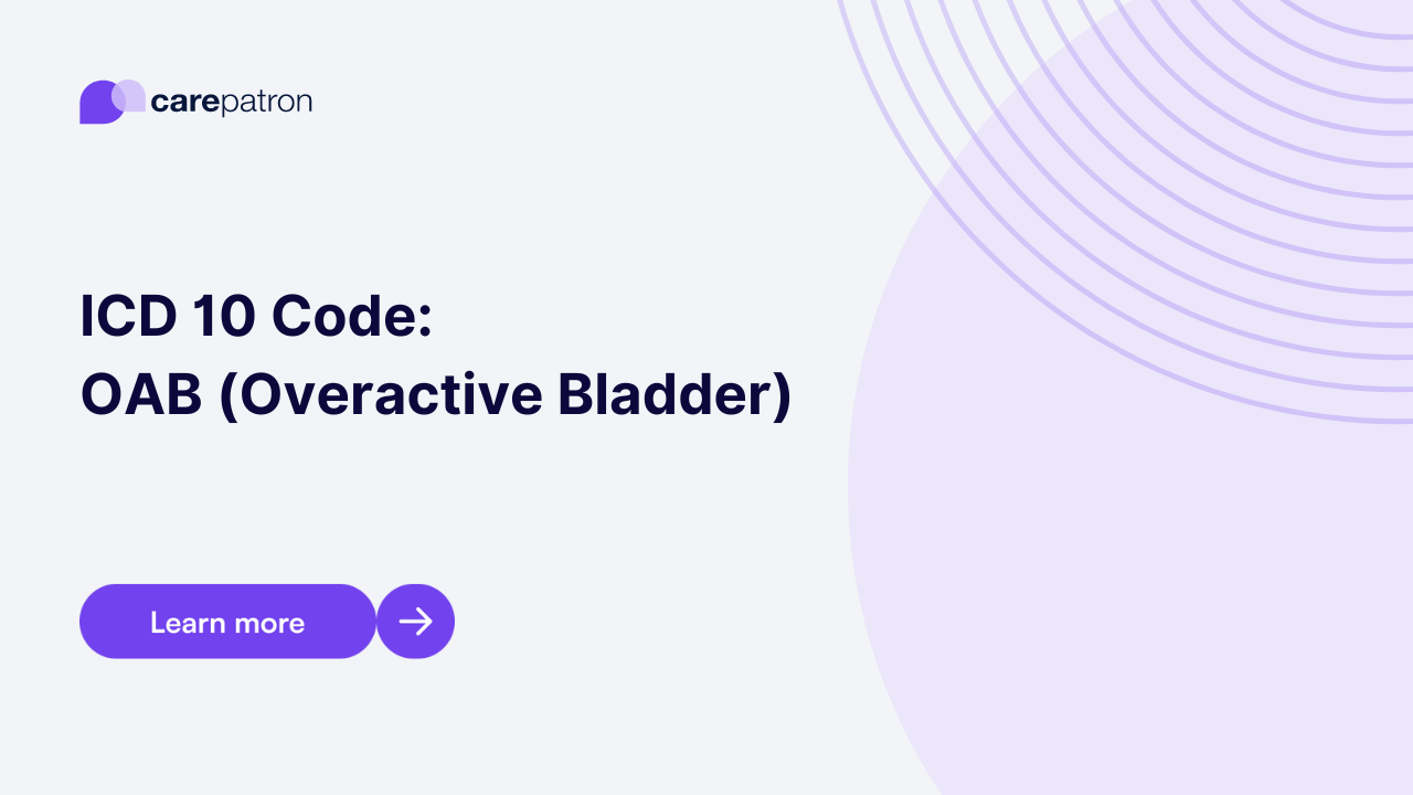 OAB (Overactive Bladder) ICD-10-CM Codes