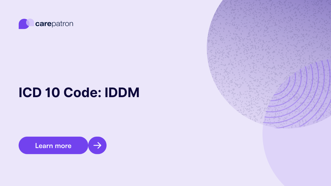 IDDM ICD-10-CM Codes