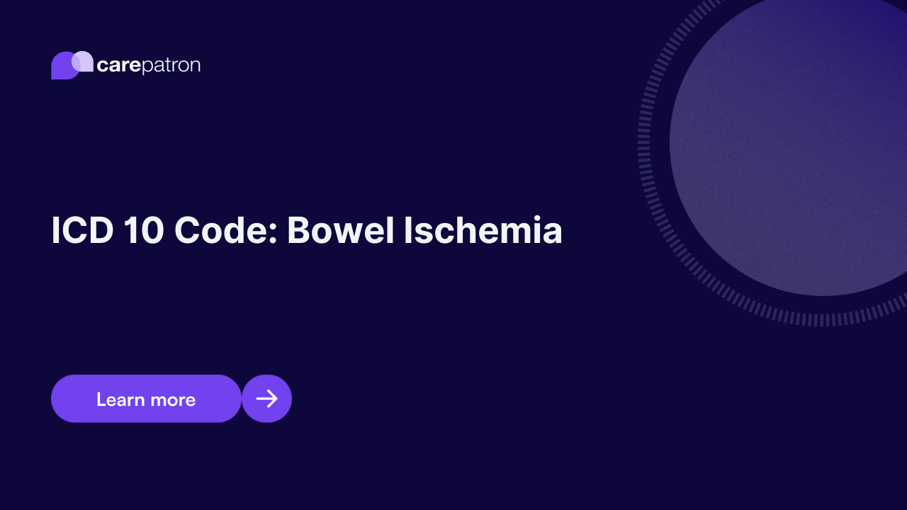 Bowel Ischemia ICD-10-CM Codes