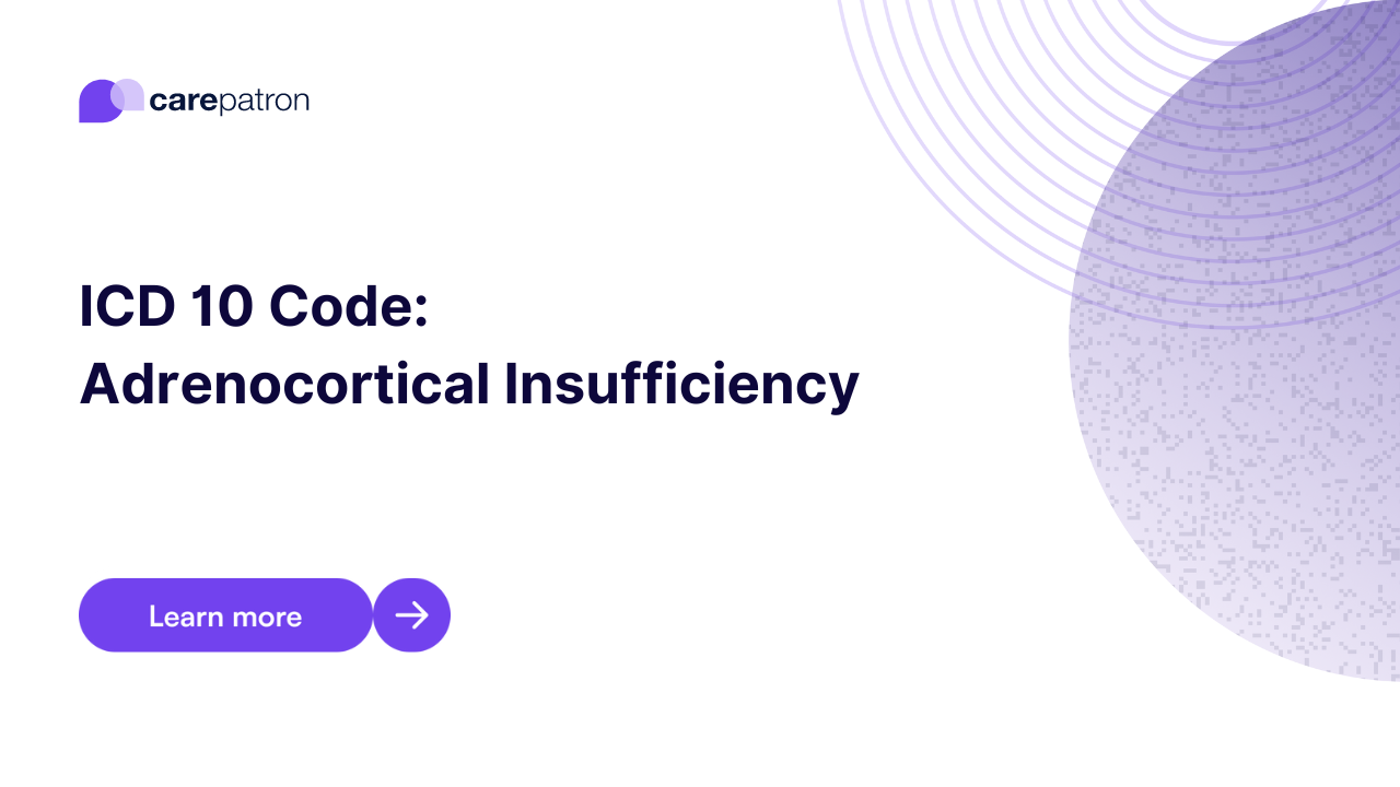 Adrenocortical Insufficiency ICD-10-CM Codes