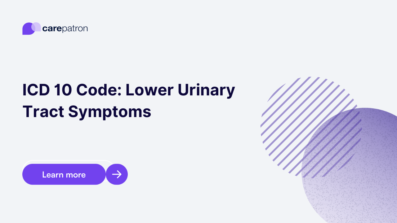 Lower Urinary Tract Symptoms ICD-10-CM Codes