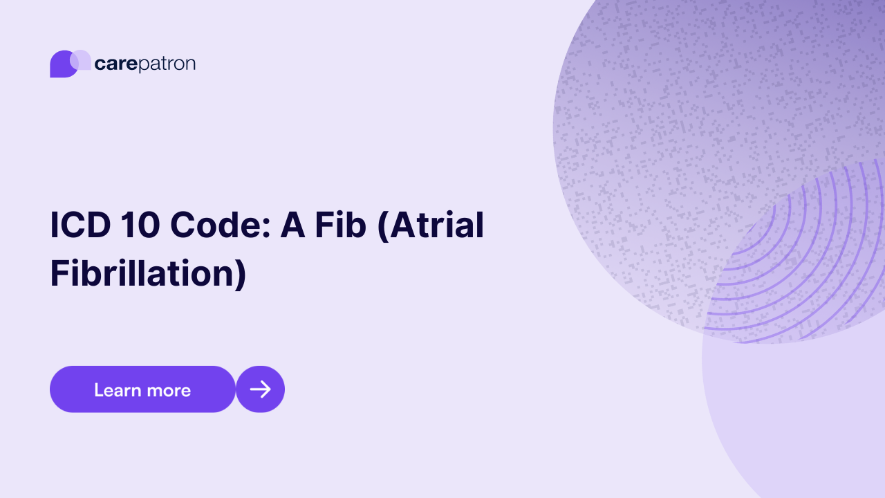 A Fib (Atrial Fibrillation) ICD-10-CM Codes