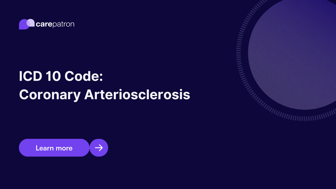 Coronary Arteriosclerosis ICD-10-CM Codes