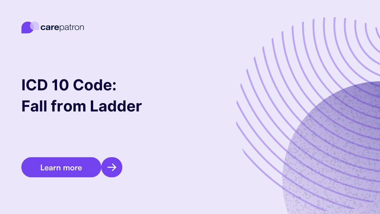 Fall from Ladder ICD-10-CM Codes