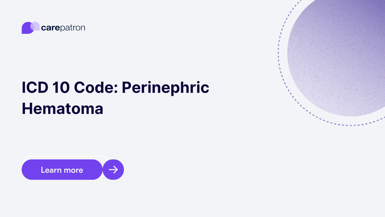 Perinephric Hematoma ICD-10-CM Codes