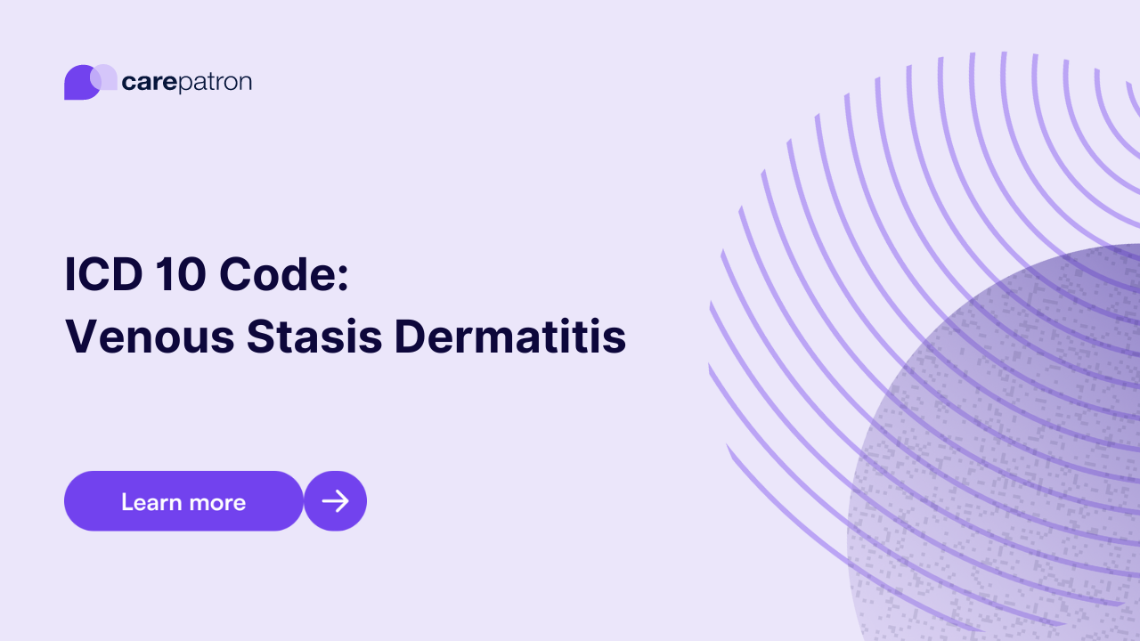 Venous Stasis Dermatitis ICD-10-CM Codes