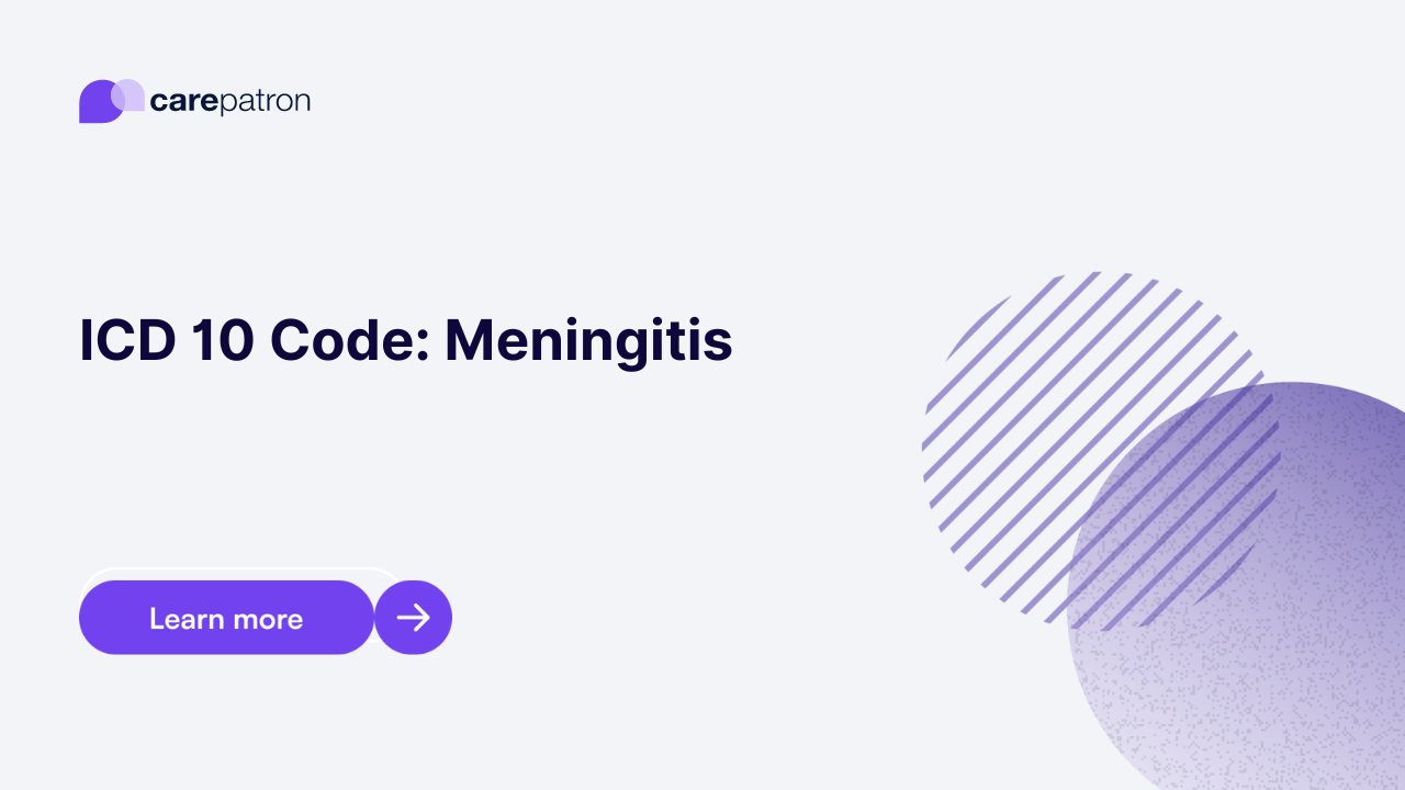 Meningitis ICD-10-CM Codes