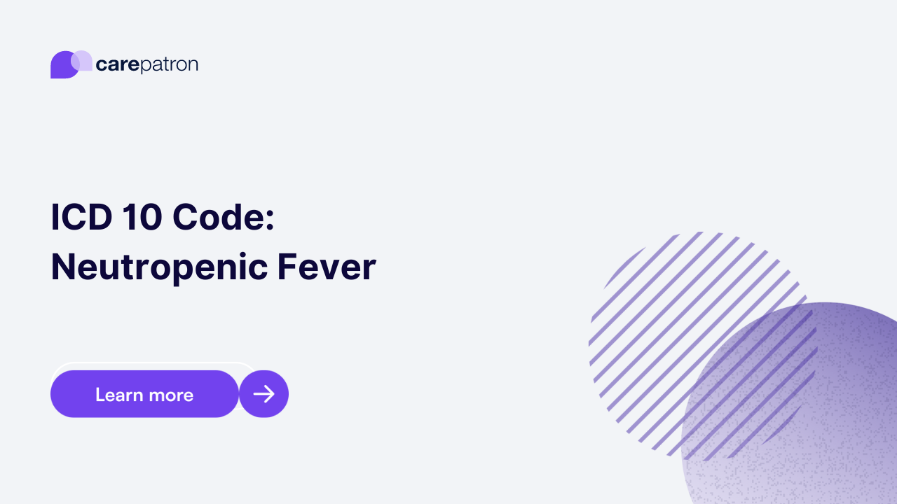 Neutropenic Fever ICD-10-CM Codes