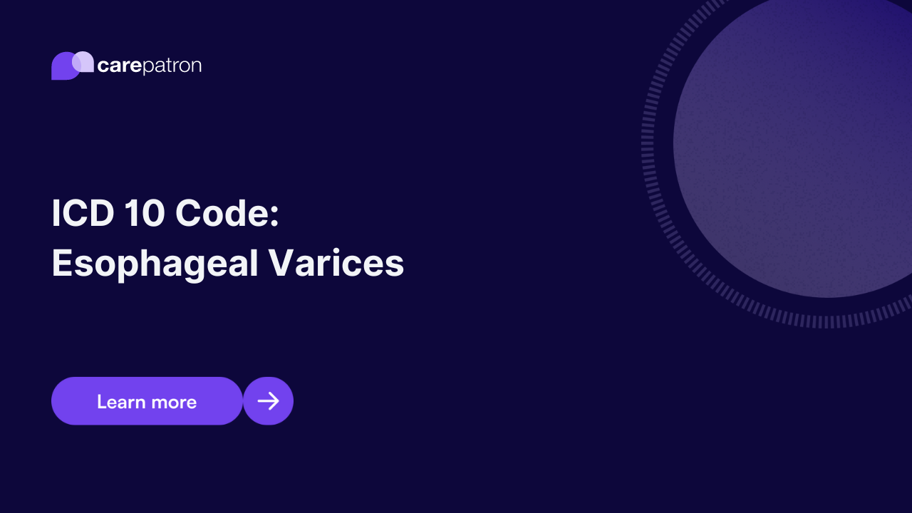 Esophageal Varices ICD-10-CM Codes