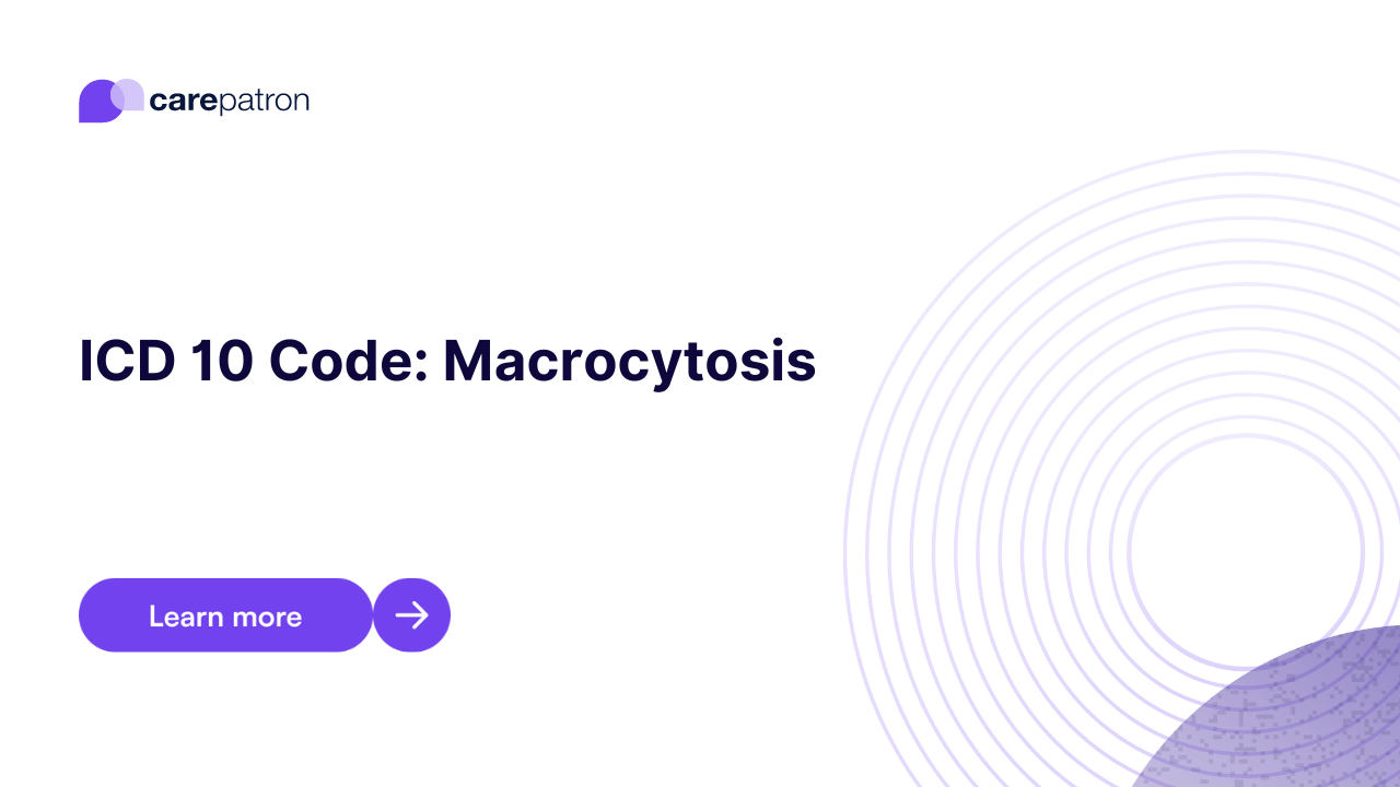 Macrocytosis ICD-10-CM Codes