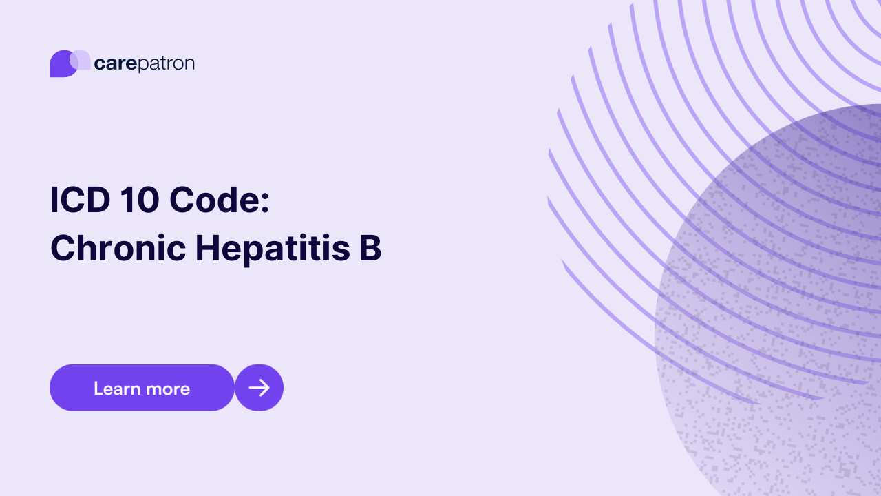 Chronic Hepatitis B ICD-10-CM Codes