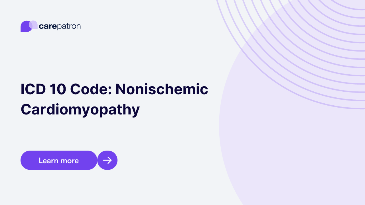 Nonischemic Cardiomyopathy ICD-10-CM Codes