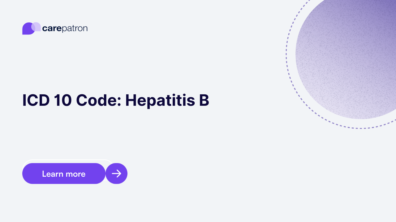 Hepatitis B ICD-10-CM Codes