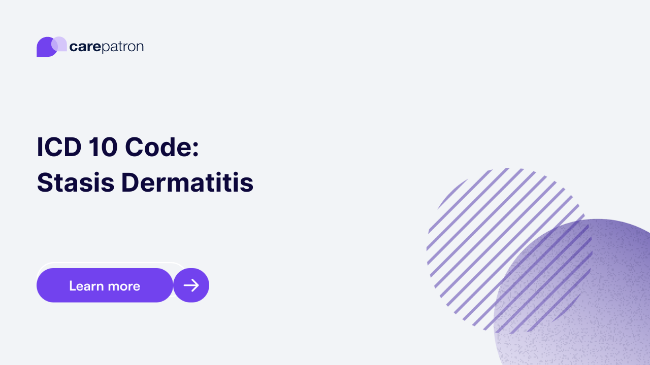 Stasis Dermatitis ICD-10-CM Codes