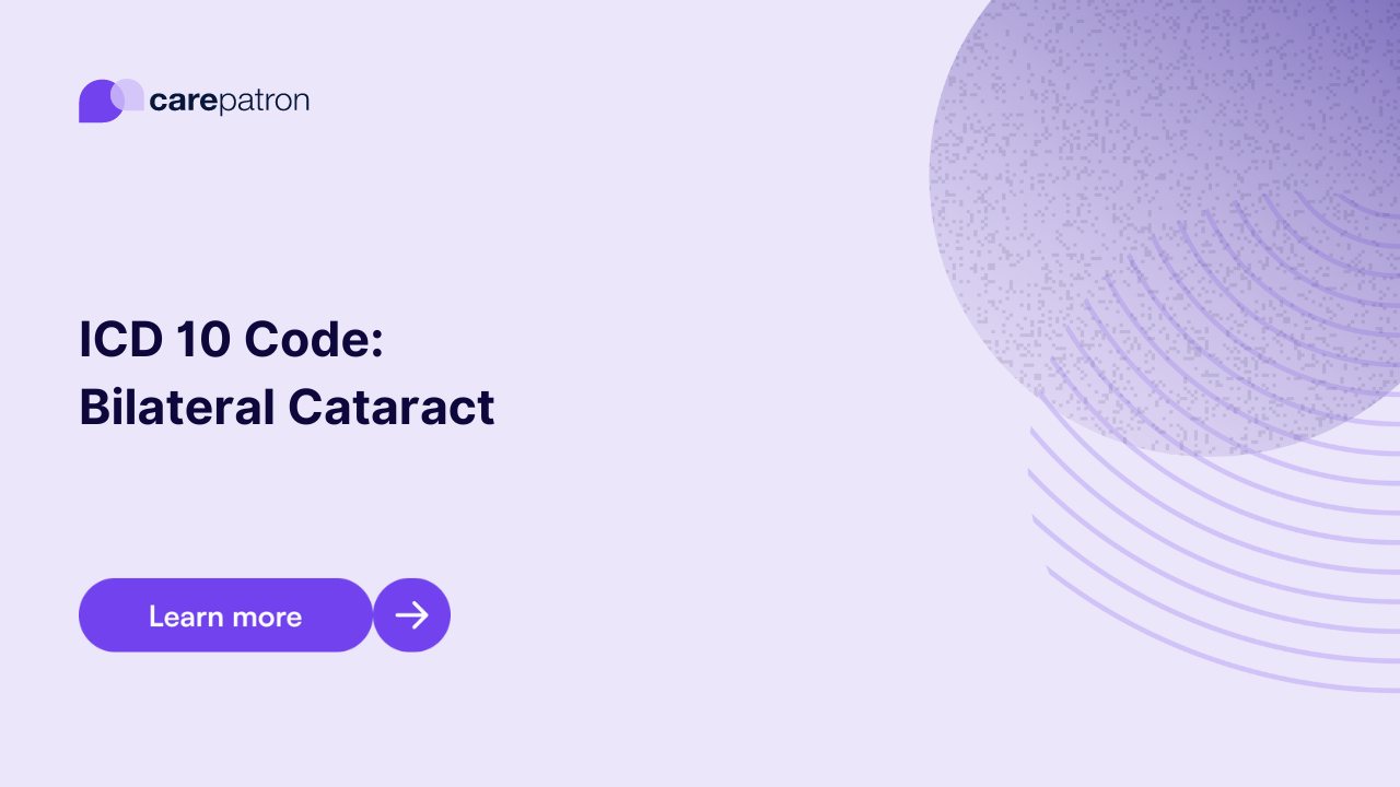 Bilateral Cataract ICD-10-CM Codes