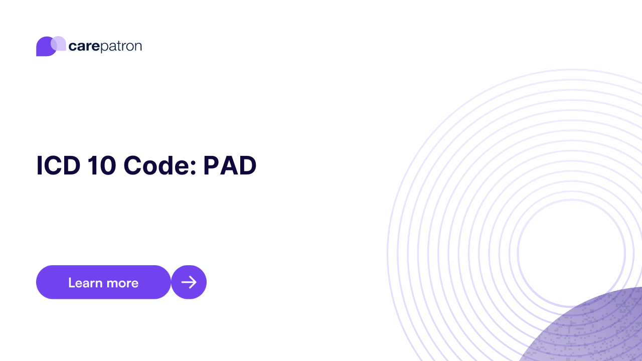 PAD ICD-10-CM Codes