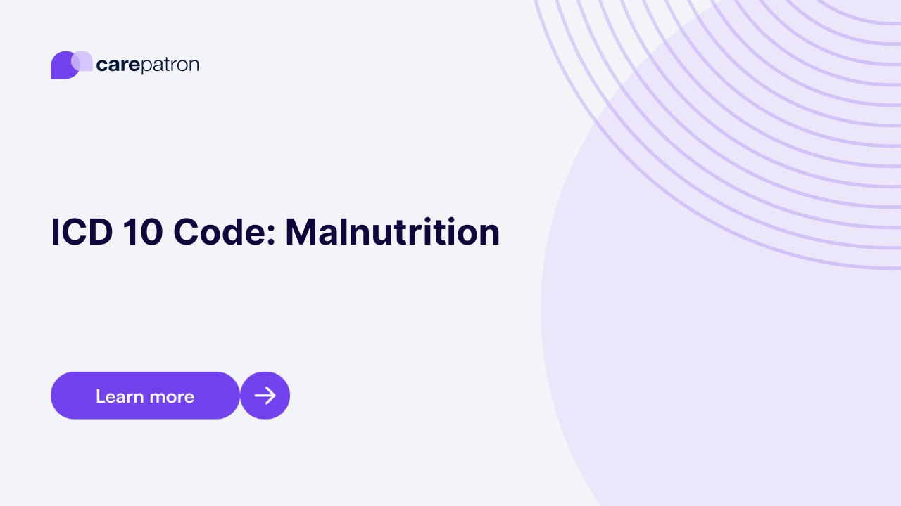 Malnutrition ICD-10-CM Codes
