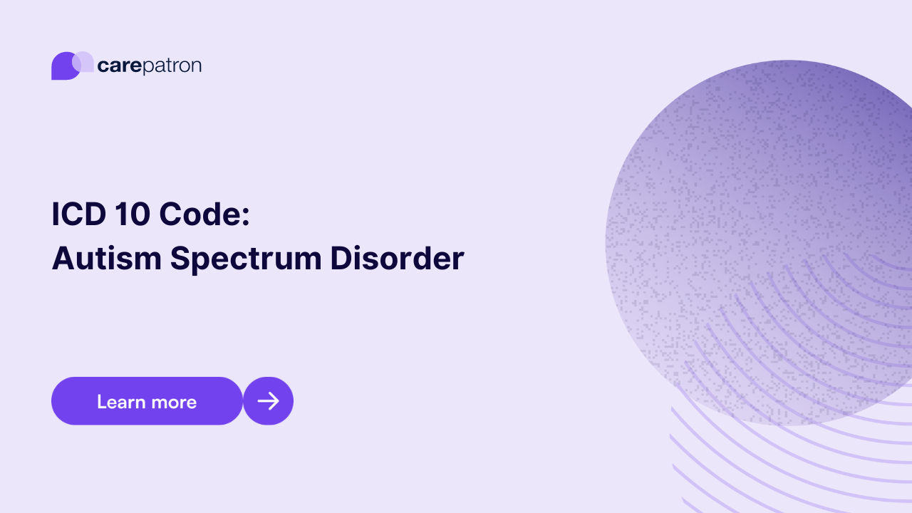 Autism Spectrum Disorder ICD-10-CM Codes