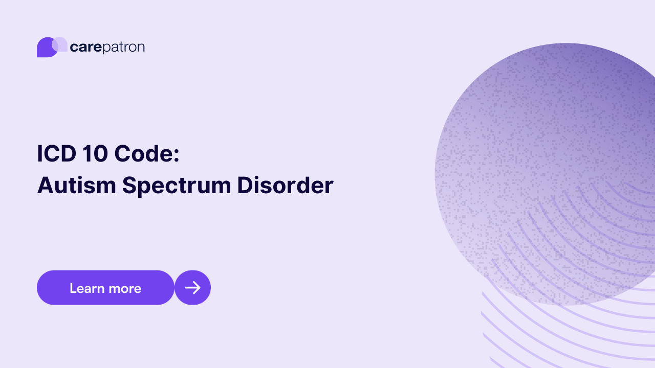Autism Spectrum Disorder ICD-10-CM Codes