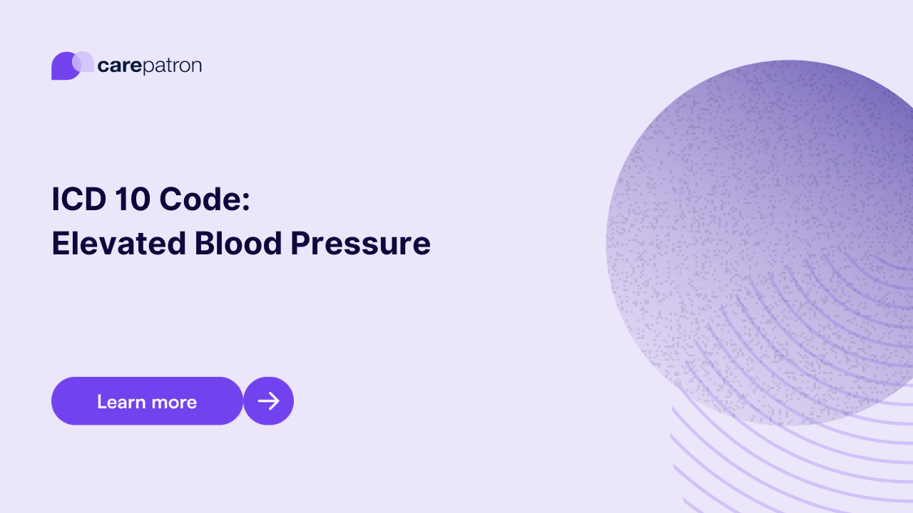 Elevated Blood Pressure ICD-10-CM Codes