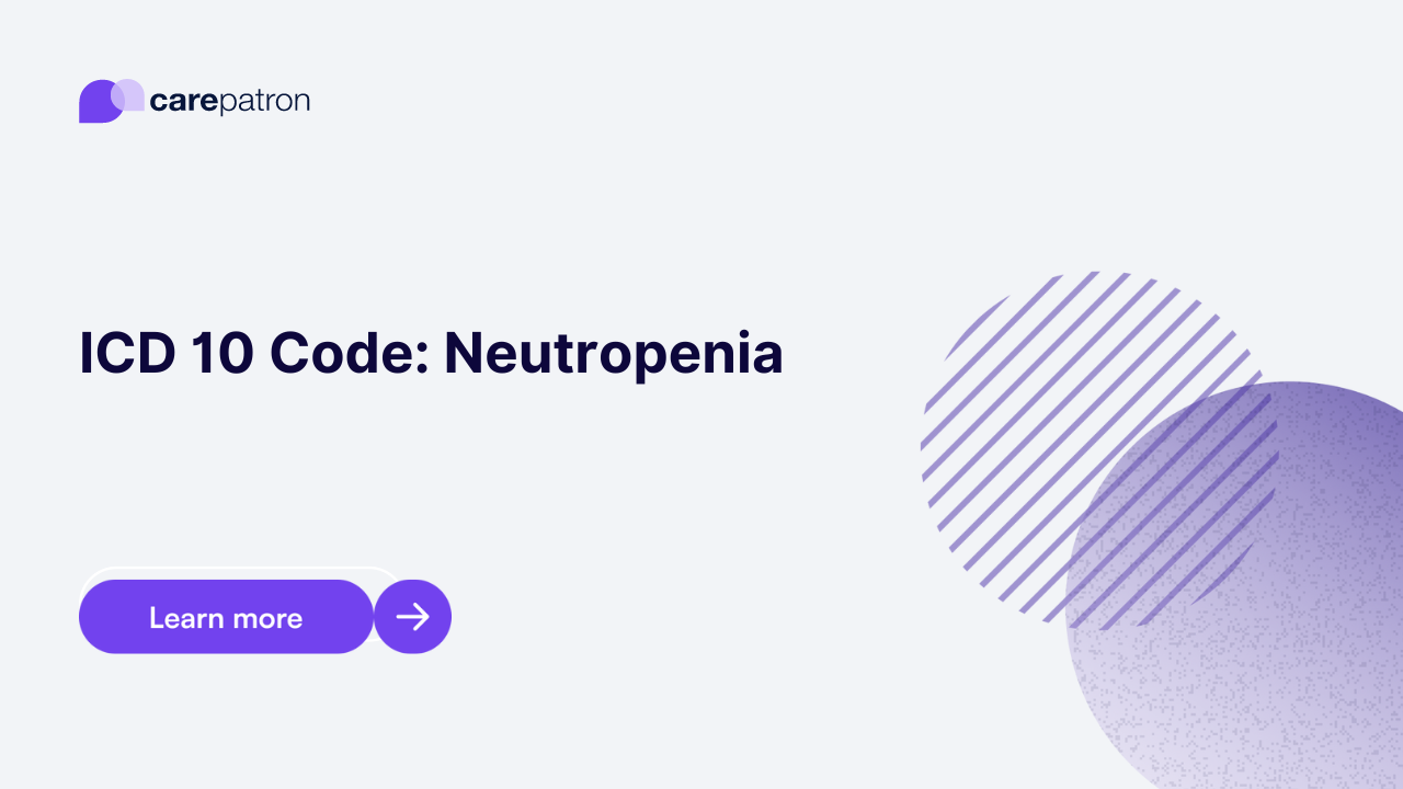 Neutropenia ICD-10-CM Codes