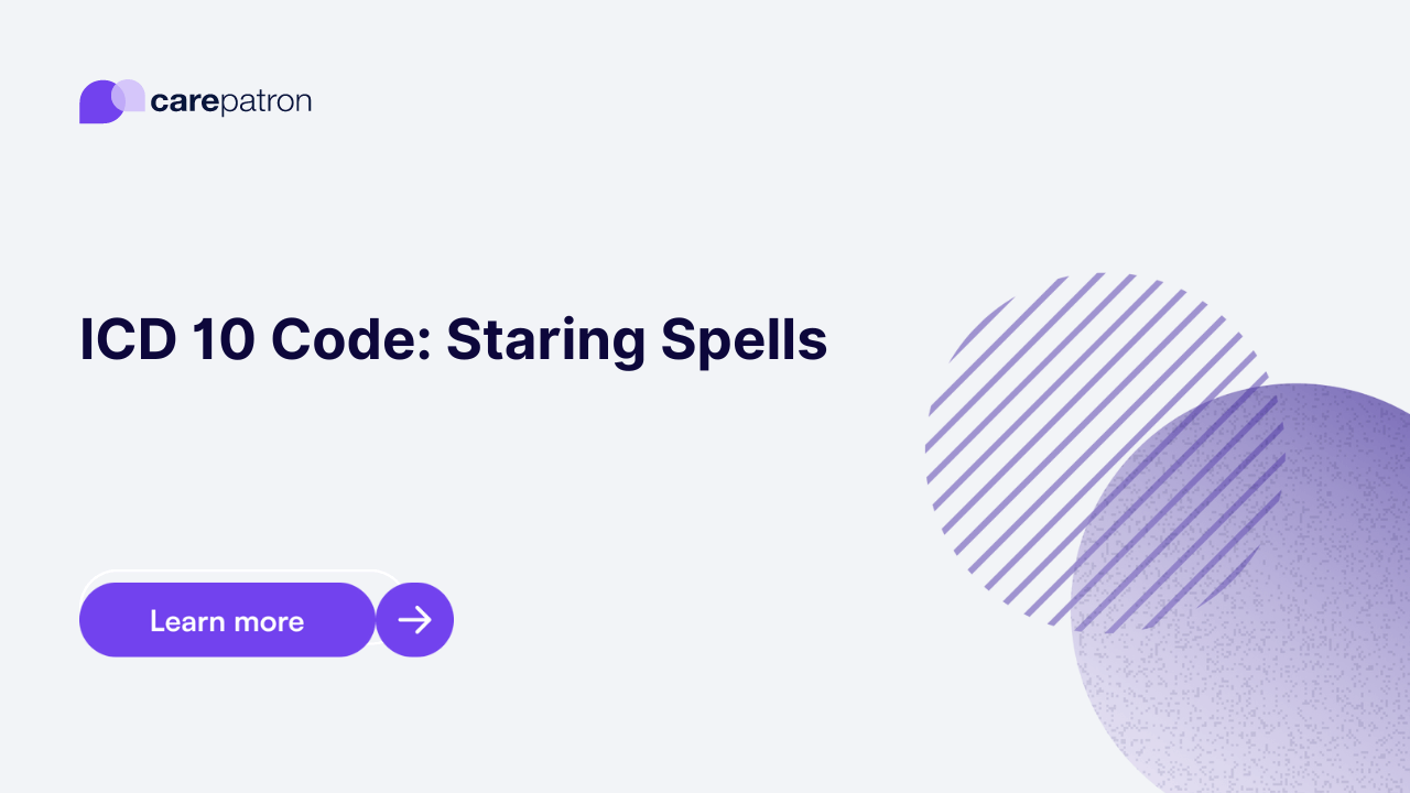 Staring Spells ICD-10-CM Codes 