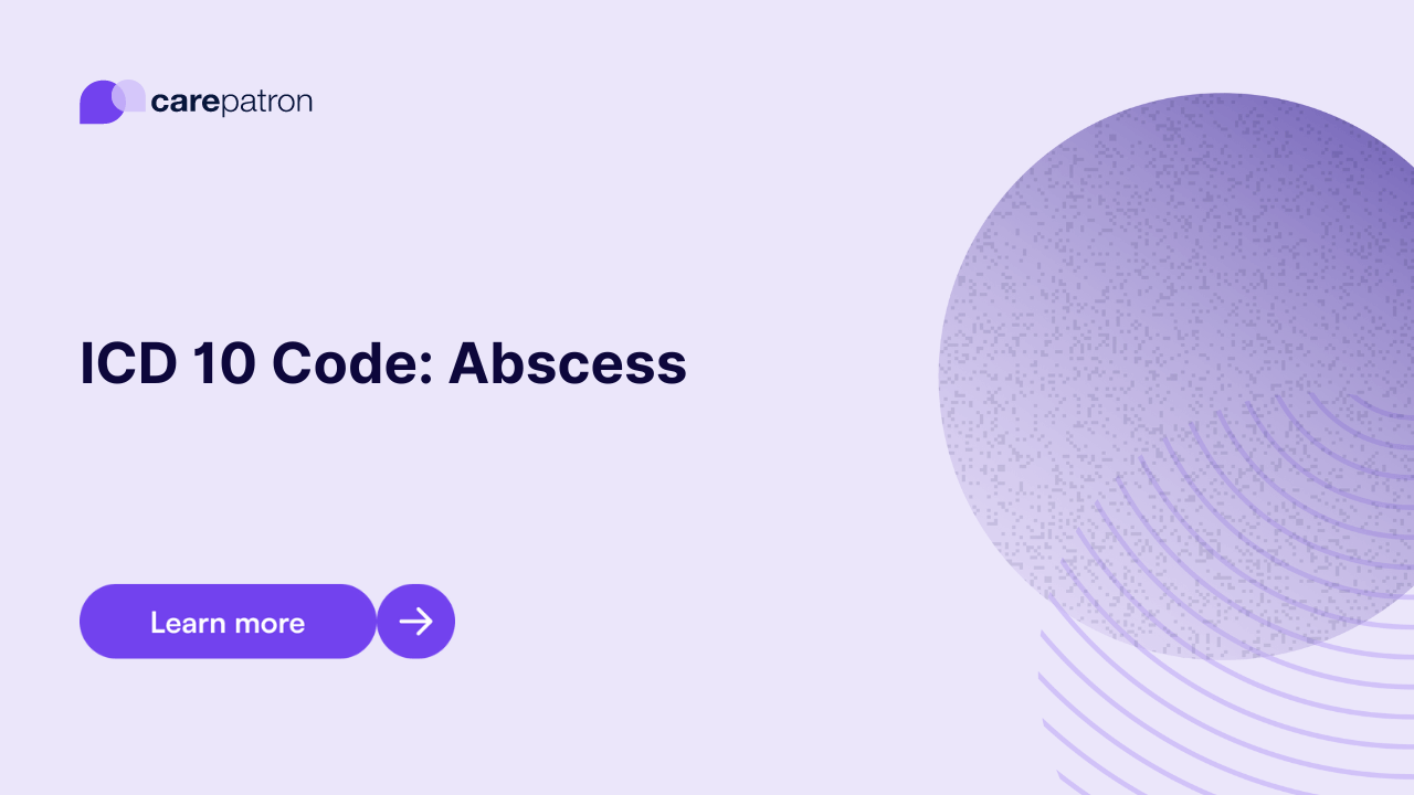 Abscess ICD-10-CM Codes