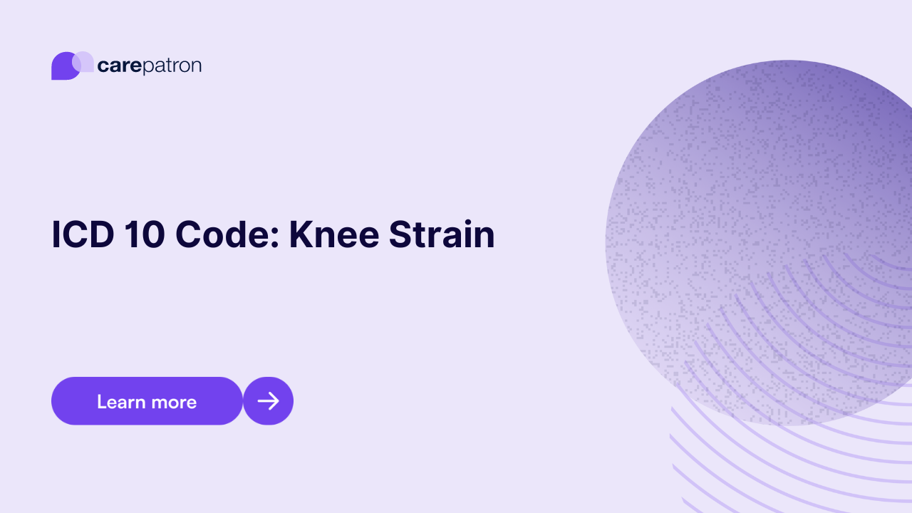 Knee Strain ICD-10-CM Codes | 2023