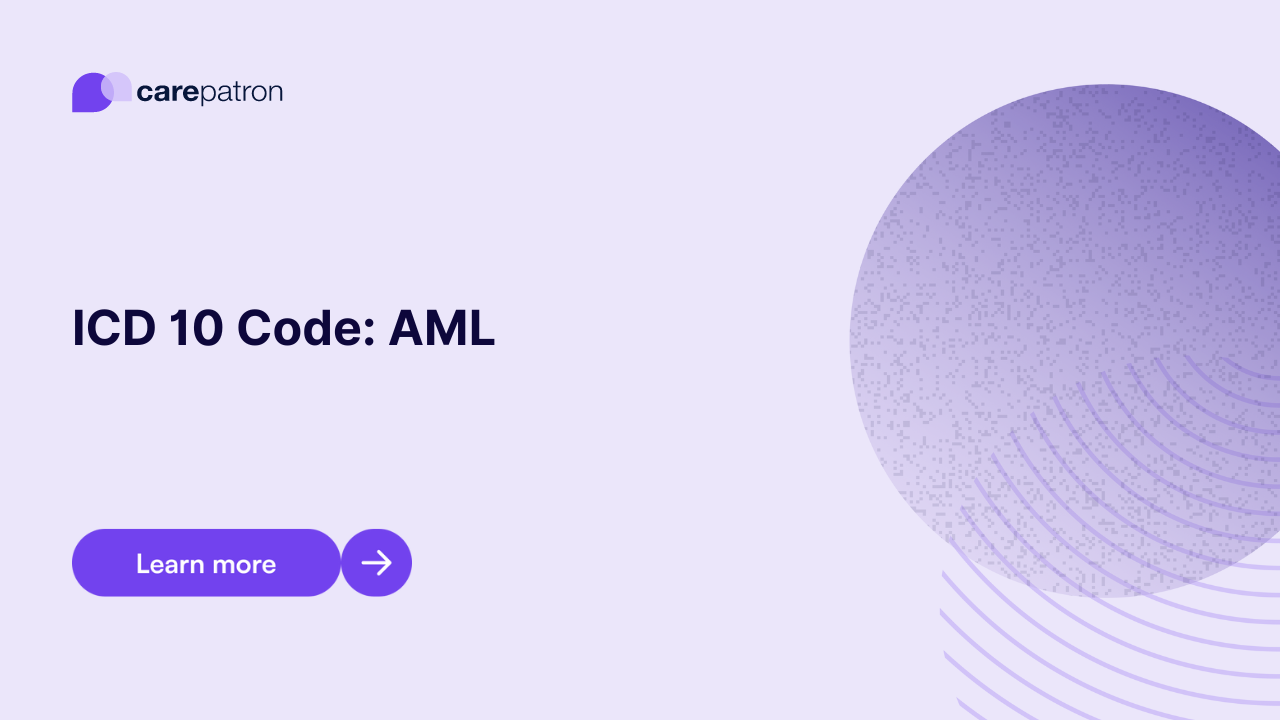 AML ICD-10-CM Codes | 2023