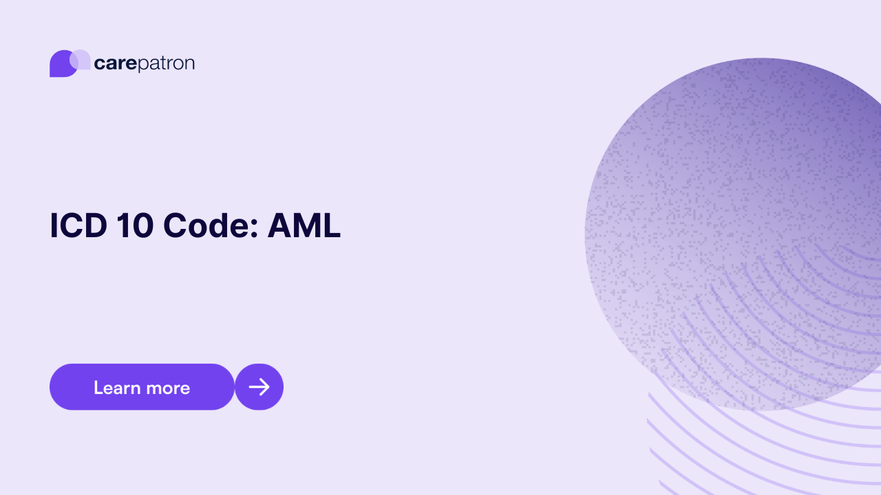 AML ICD-10-CM Codes | 2023