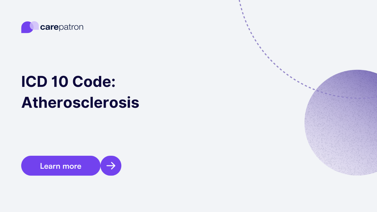 Atherosclerosis ICD-10-CM Codes | 2023