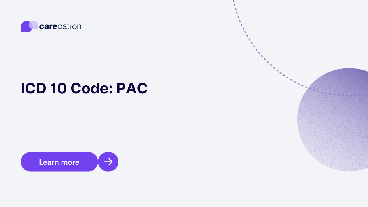 PAC ICD-10-CM Codes | 2023