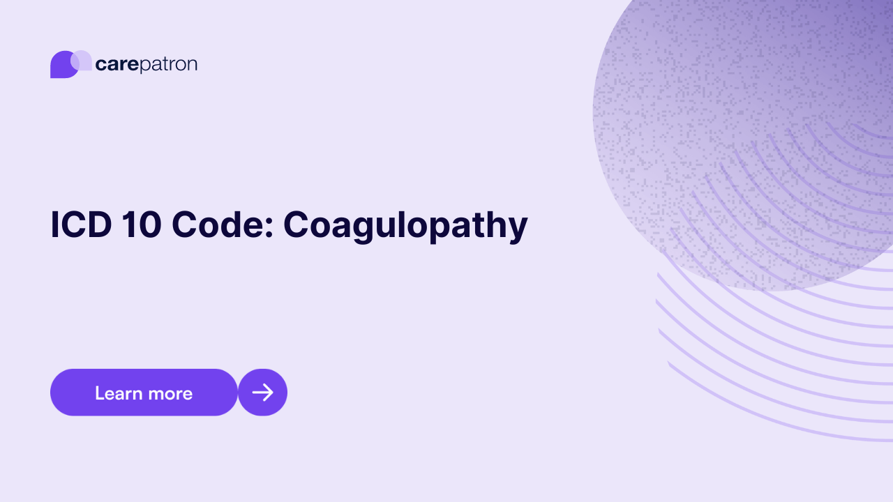 Coagulopathy ICD-10-CM Codes | 2023