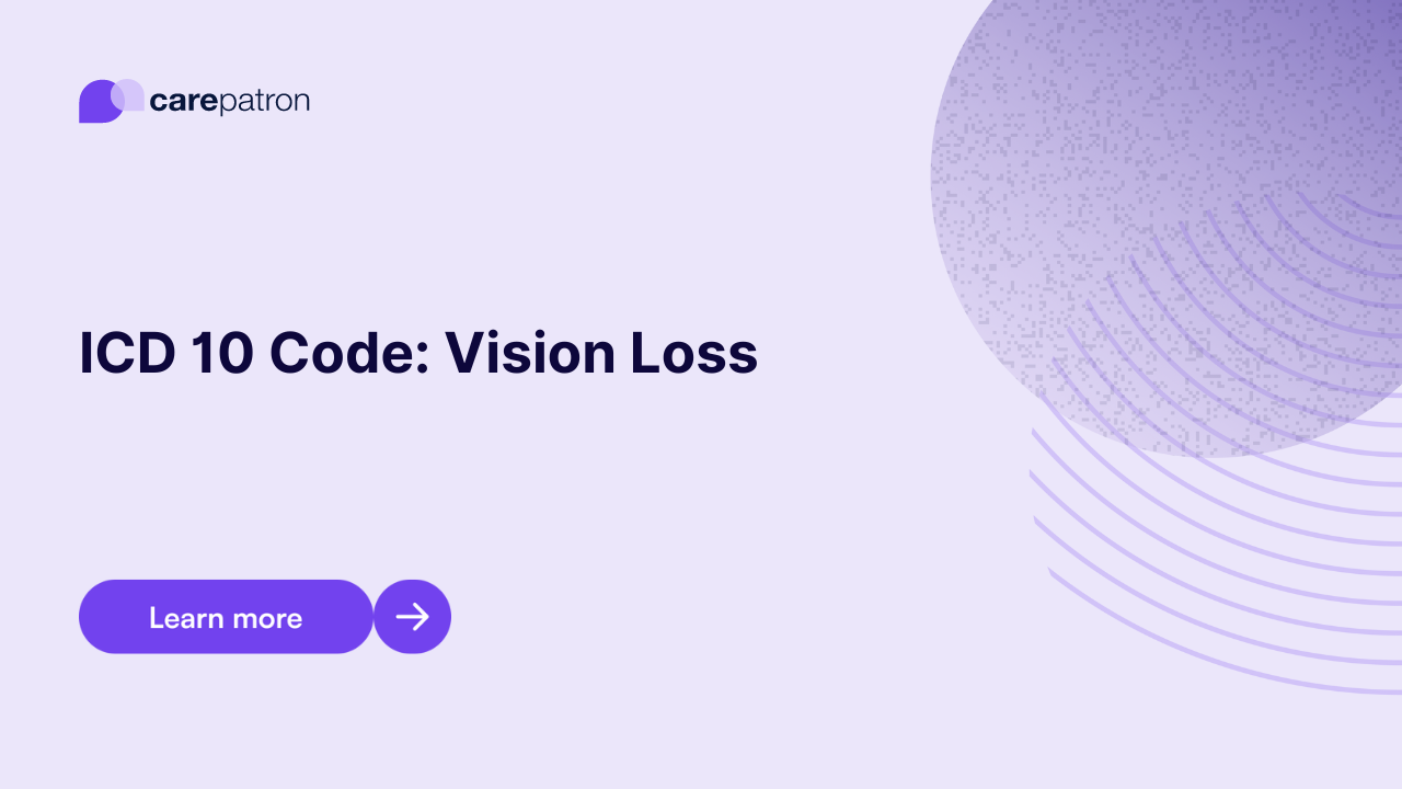 Vision Loss ICD-10-CM Codes | 2023