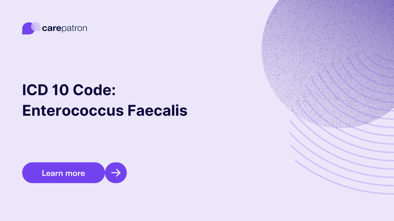 Enterococcus Faecalis ICD-10-CM Codes | 2023
