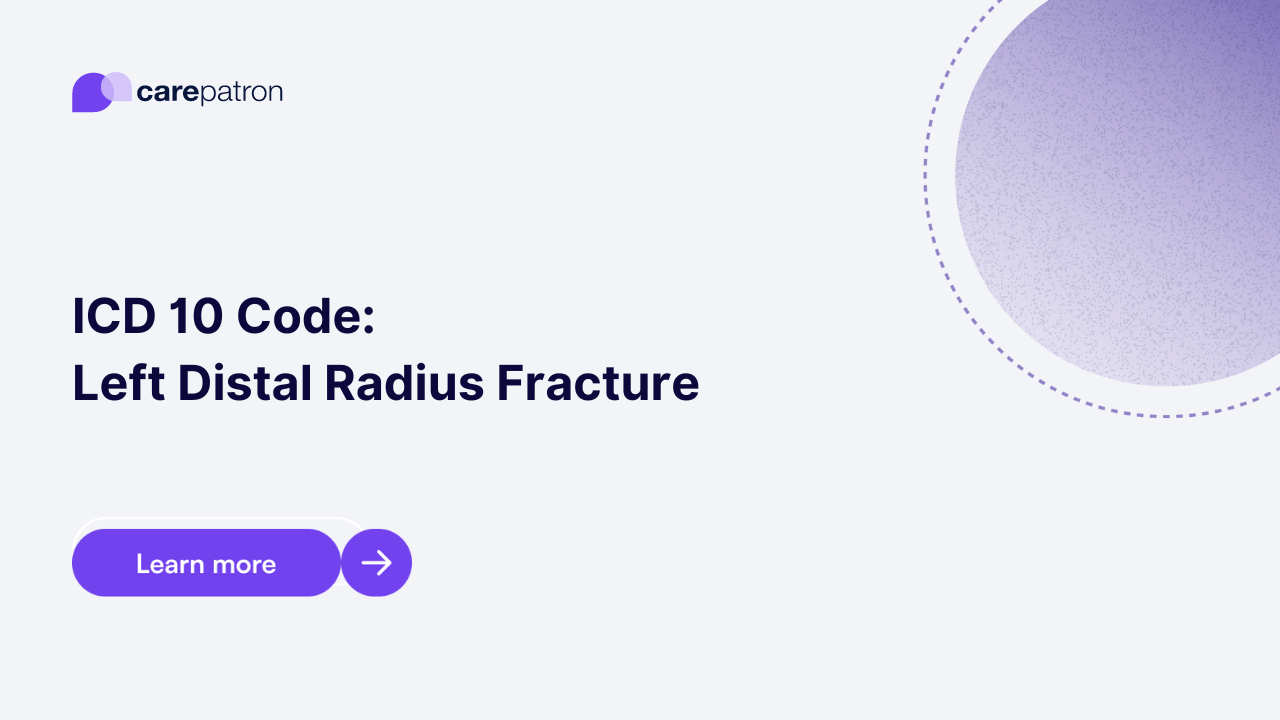 Left Distal Radius Fracture ICD-10-CM Codes | 2023