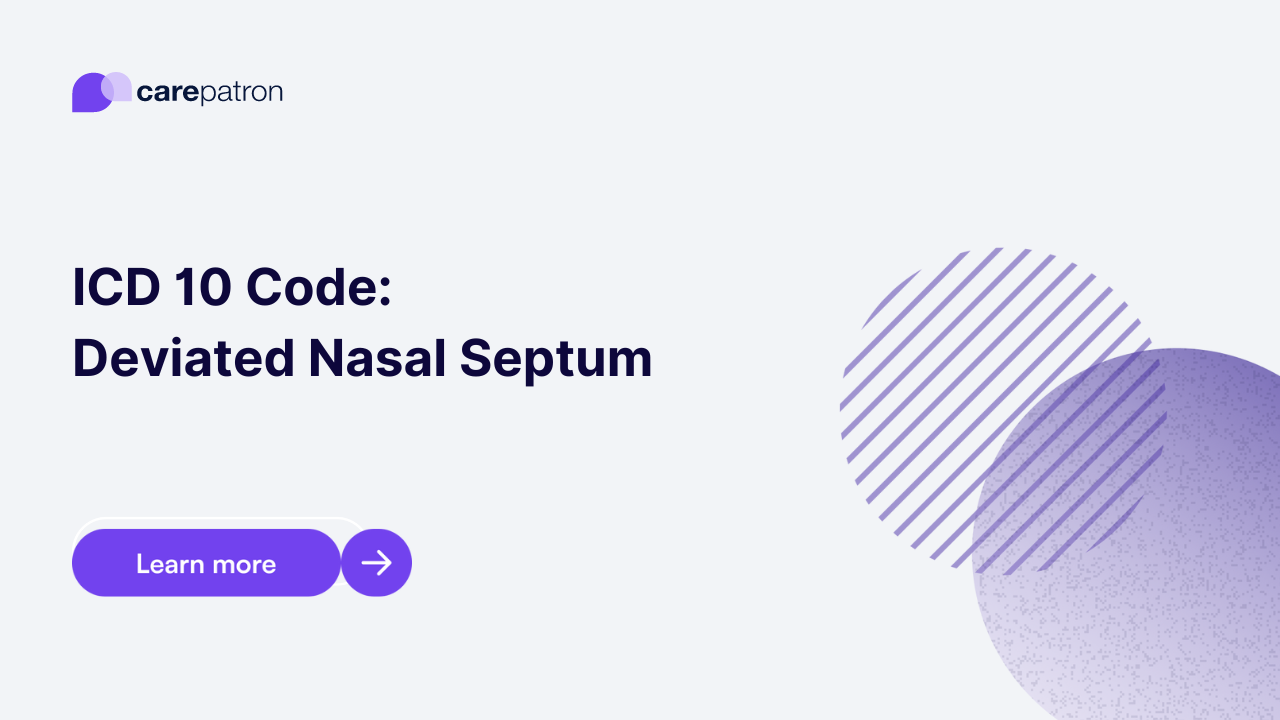 Deviated Nasal Septum ICD-10-CM Codes | 2023